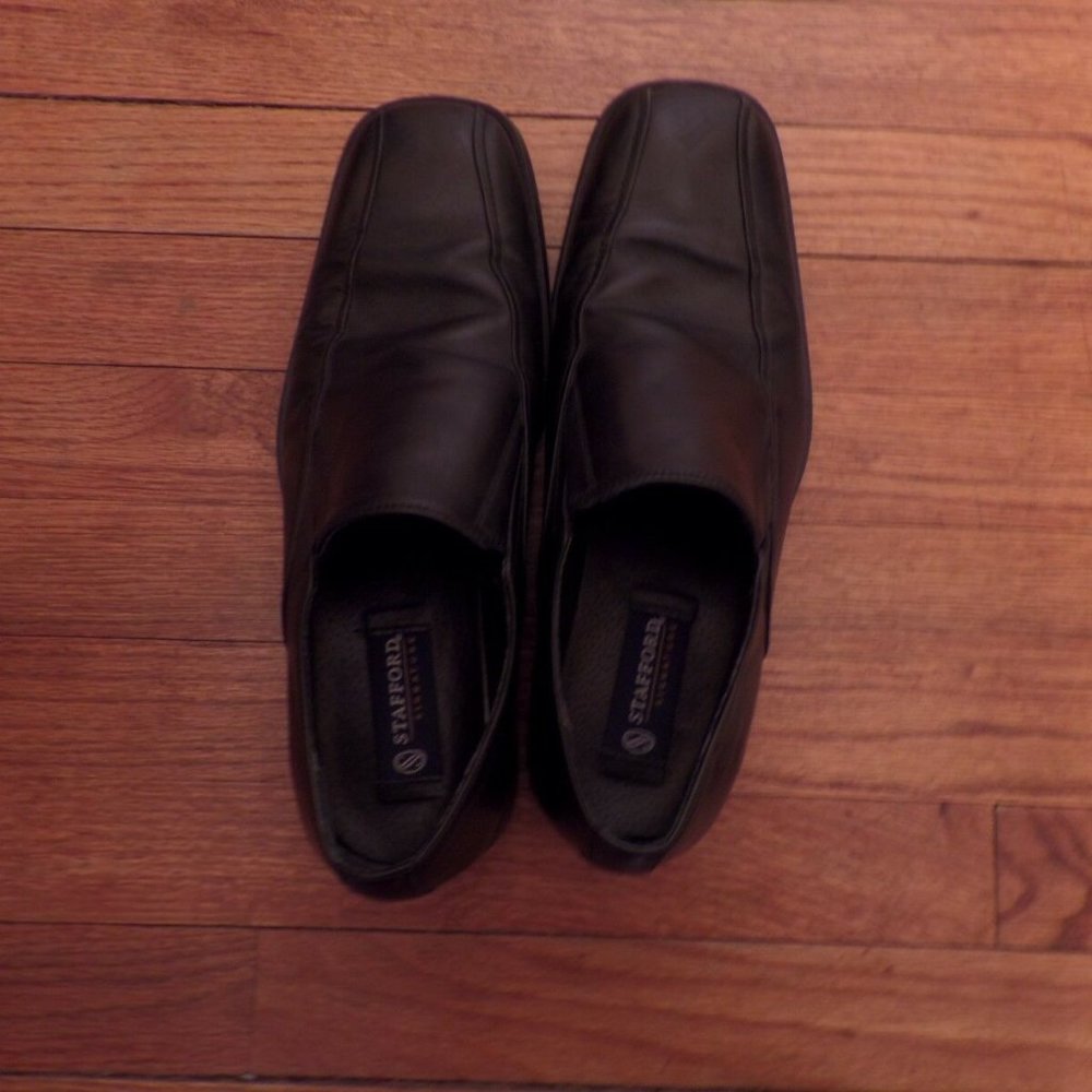 Men's Sz 10M Stafford Dress Shoes